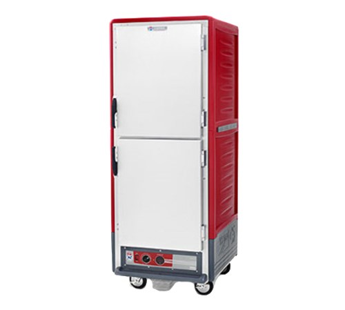 Metro C539-H-DD8890-U C5 3 Series Red Heated Holding Cabinet with Sabbath Mode - 120 Volts