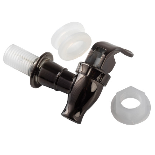 TableCraft Products 10173 Black Plated Plastic For Beverage Dispenser Replacement Faucet