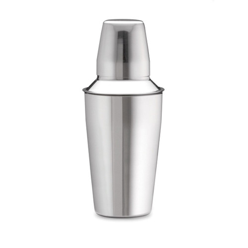 TableCraft Products 377 28 Oz. Stainless Steel 3-Piece Cash & Carry Bar Shaker