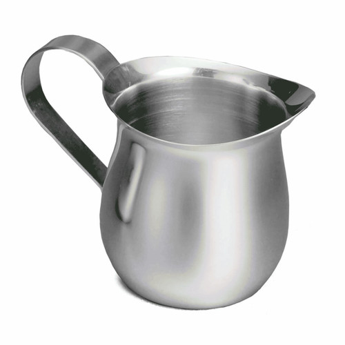 TableCraft Products 2305 5 Oz. Stainless Steel With Handle Bell Creamer