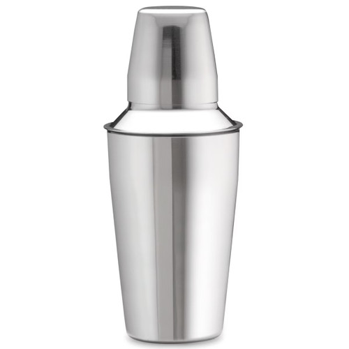 TableCraft Products 376 16 Oz. Stainless Steel 3-Piece Cash & Carry Bar Shaker - 6/Sets