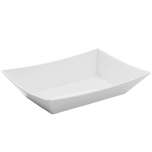 TableCraft Products 12350102 30 Oz. 9 1/4" W x 6 1/2" D x 1 7/8" H Rectangular Better Burger Collection Fry Tray