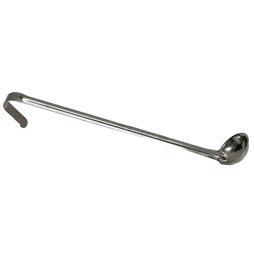 TableCraft Products 47015 12" L 1/2 Oz. One-Piece Stainless Steel Ladle