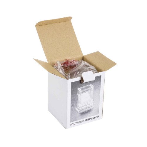 TableCraft Products 228 Acrylic Transparent Toothpick Dispenser
