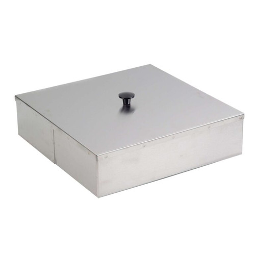 Lakeside 9341 14" W Stainless Steel Dish Dispenser Tube Cover