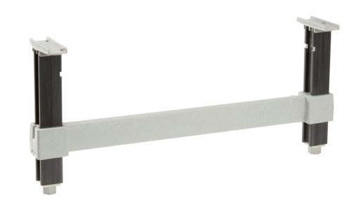 Cambro CSDS24H10480 Premium Series 24" D x 10" H Speckled Gray Dunnage Stands