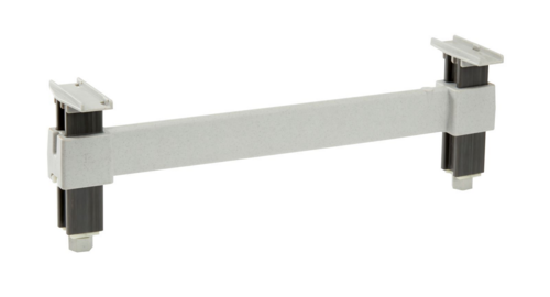 Cambro CSDS21H10480 Premium Series 21" D x 6.5" H Speckled Gray Dunnage Stands