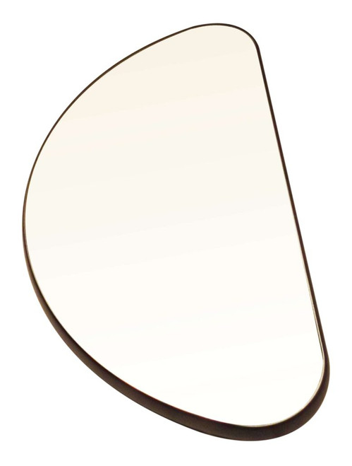 Lakeside 283 32" W Glass Half Round Mirror Tray