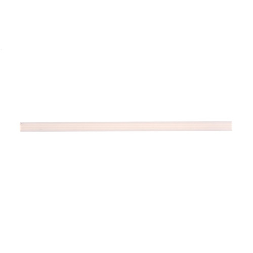 TableCraft Products 700104 10" L 8mm Thick Individually Wrapped PLA Natural Straws - 300/Pack