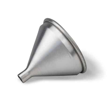American Metalcraft 363 (6 - 12 Oz.) Built In Air Vents Satin Finish Funnel