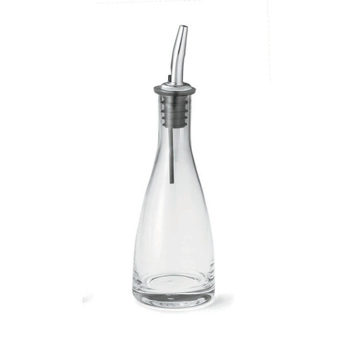 TableCraft Products 611 6 Oz. Glass Bottle Siena Oil & Vinegar Bottle