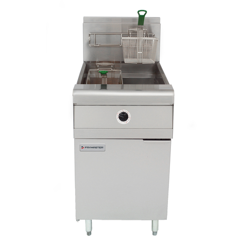 Frymaster MJ1CF-NG 80 Lbs. Stainless Steel Natural Gas Frymaster Performance Fryer - 150,000 BTU
