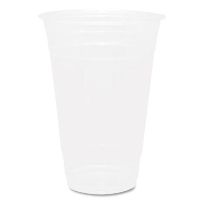 Essendant KRTCKC20 20 Oz. Clear Karat PET Plastic Cups - 1000 per Carton