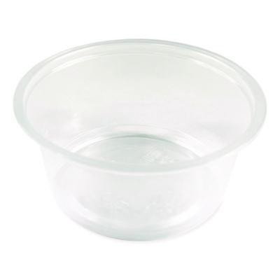 Essendant BWKPRTN325TS 3.25 Oz. Translucent Polypropylene Boardwalk Souffle and Portion Cups - 2500 per Carton