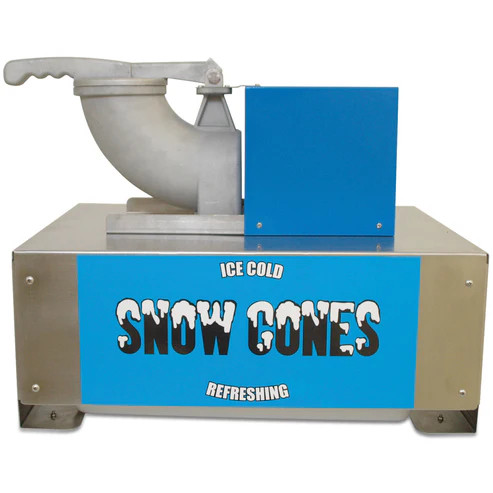 Winco 71050 Benchmark Snow Blitz Snow Cone Machine - 120V, 635W, 1/3HP