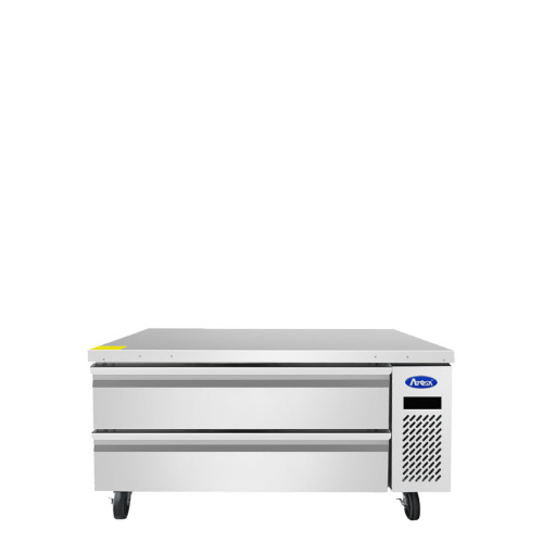 Atosa MGF8460GR 48" W Stainless Steel 2 Drawers Chef Base Freezer - 115 Volts