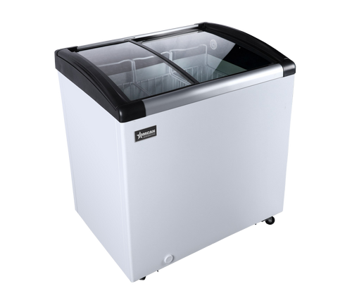 Omcan USA 47751 4.1 Cu. Ft. Aluminum Interior Ice Cream Freezer - 110-120 Volts