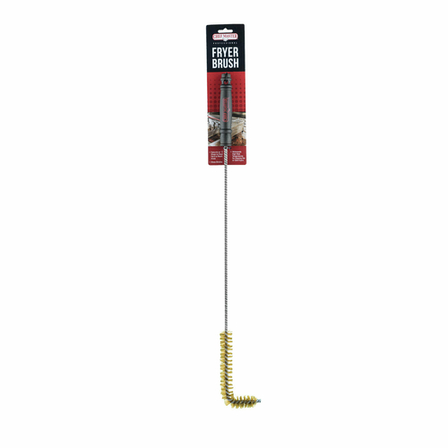 Chef Master 90053 26.5" L Brass Bristles Chef-Master Fryer Brush