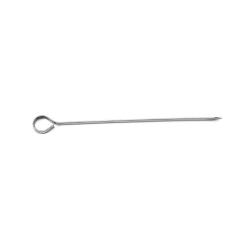 TableCraft Products 308 8" Stainless Steel Oval Skewer - 60/Case