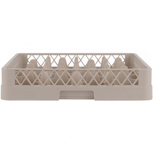 Vollrath TR18 19.75" W x 4" H (12) Compartment Hexagon Open Bottom and Sidewall Traex Full Size Rack Max Glass / Stemware Rack