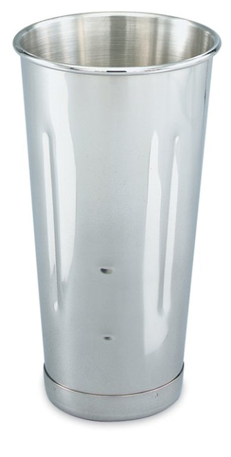 Vollrath 48070 30 Oz. Stainless Steel Deluxe Mirror Finish Malt Cup