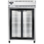 Continental Refrigerator 2RNSGD 52" W Two-Section Glass Door Reach-In Refrigerator