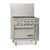 Imperial IR-36BR-126 36" Gas Pro Series Restaurant Series Range Match - 125,000 BTU