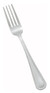 Winco 0005-05 7-3/8" Stainless Steel Dinner Fork (Contains 1 Dozen)