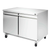 Infrico USA IUC-UC48F 48.25"W Two-Section Solid Door Undercounter Freezer