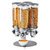 Cal-Mil 3619-4-13FF Cereal Dispenser (4) 5L Capacity Cylinders 15"