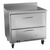 Victory VWFD36HC-2 36"W Two Drawer Stainless Steel Worktop Freezer Counter With 4" High Foamed In Place Backsplash