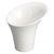 Winco WDP003-205 5" 8 Oz. Porcelain Creamy White Round Snack Cup (24 Each Per Case)