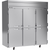 Beverage Air HR3HC-1HS 78" W Three-Section Solid Door Reach-In Horizon Series Refrigerator