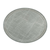 Cambro 2500215 19.25" Gray Oval Serving Camtray