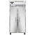 Continental Refrigerator 2RSEN 36.25" W Two-Section Solid Door Reach-In Slim Line Refrigerator