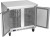 Beverage Air WTF36AHC-FLT 36"W Two Door Stainless Steel Worktop Freezer