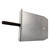 Cadco COS-1 Oven Spatula Durable Aluminum Construction with Insulated Vinyl Handle