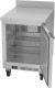 Beverage Air WTF24AHC 24"W One Door Stainless Steel Worktop Freezer With 4" Removable Backsplash