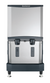 Scotsman HID525A-6 25 Lbs. Bin Storage Air Cooled Meridian Ice & Water Dispenser - 230 Volts