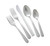 Winco 0002-03 7" 18/0 Stainless Steel Dinner Spoon (Contains 1 Dozen)