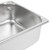 Vollrath 30242 4" Super Pan V 1/2 Size Food Pan