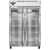 Continental Refrigerator 2FS-SA-GD 52" W Two-Section Glass Door Freezer - 115 Volts