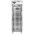 Continental Refrigerator DL1RS-GD 26" W One-Section Glass Door Reach-In Designer Line Refrigerator