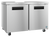Hoshizaki UR48B 48"W Two-Section Solid Door Reach-In Steelheart Series Undercounter Refrigerator