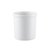 CAC China JAR-38 32.13 Oz. Super White Porcelain Round Pot (8 Each Per Case)