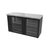 Asber ABBC-24-60G 62.25" W Two-Section Glass Door Slim Line Back Bar Cooler