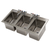 Advance Tabco DI-3-10-EC-X 38" W x 19" D x 10" H 16 Gauge 304 Stainless Steel 3-Compartment Special Value Drop-In Sink