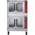 Vulcan VC44GD-NG Stainless Steel Double-Deck Natural Gas Convection Oven - (2) 50,000 BTU