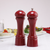 Chef Specialties 8600 8" High Autumn Hues Professional Pepper Mill & Salt Shaker Set
