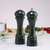 Chef Specialties 08800 8" High Autumn Hues Professional Pepper Mill & Salt Shaker Set